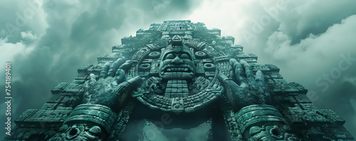Futuristic 5G networks bind sorcery hitmen and witchcraft within the lush insect filled Mayan civilization © enterdigital