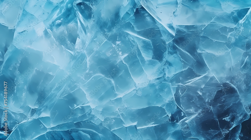 Ice texture crack surface, abstract winter background Ice texture crack surface, abstract winter background