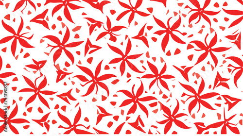 Red pattern vector illustration