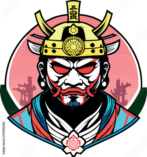 maschera del guerriero
