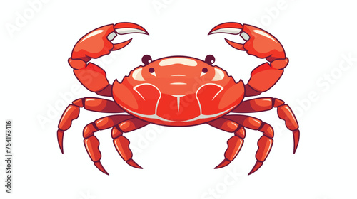 crab vector illustration © Blue