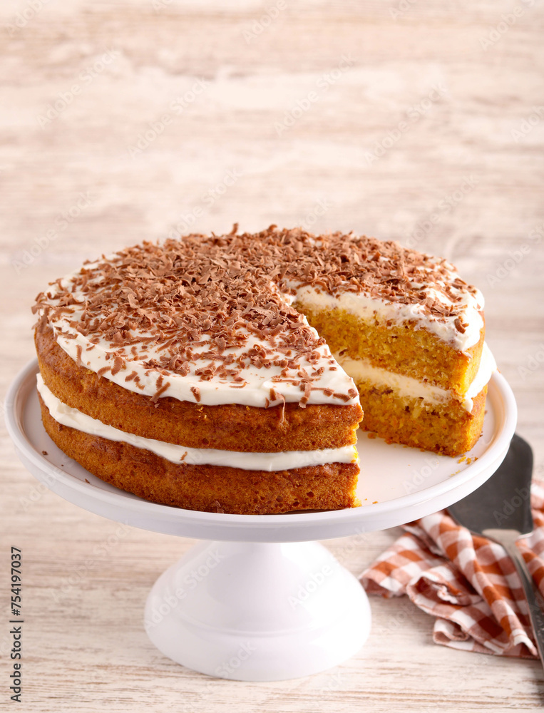 Homemade carrot sandwich cake, Homemade carrot sandwich cake,