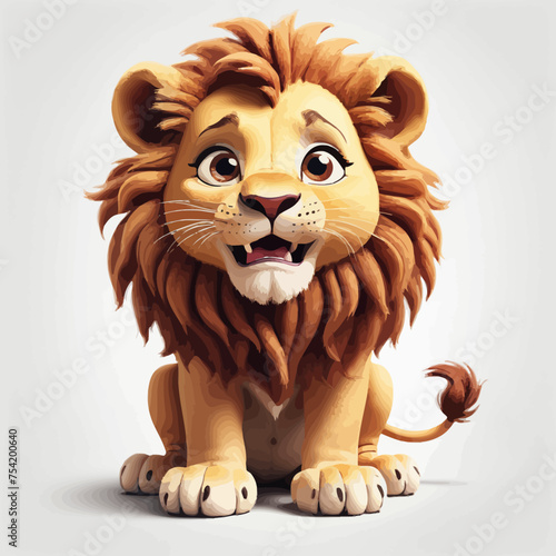 Lion Cartoon Design very Good