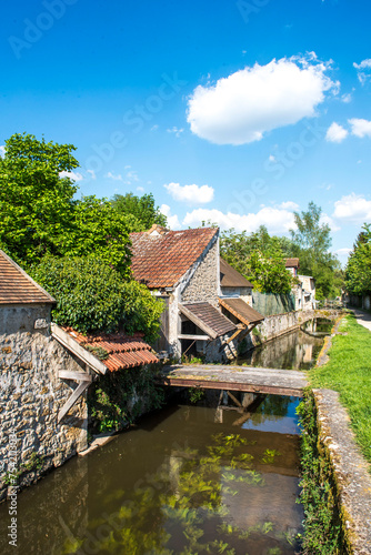 les petits ponts à Chevreuse, région parisienne, Yvelines