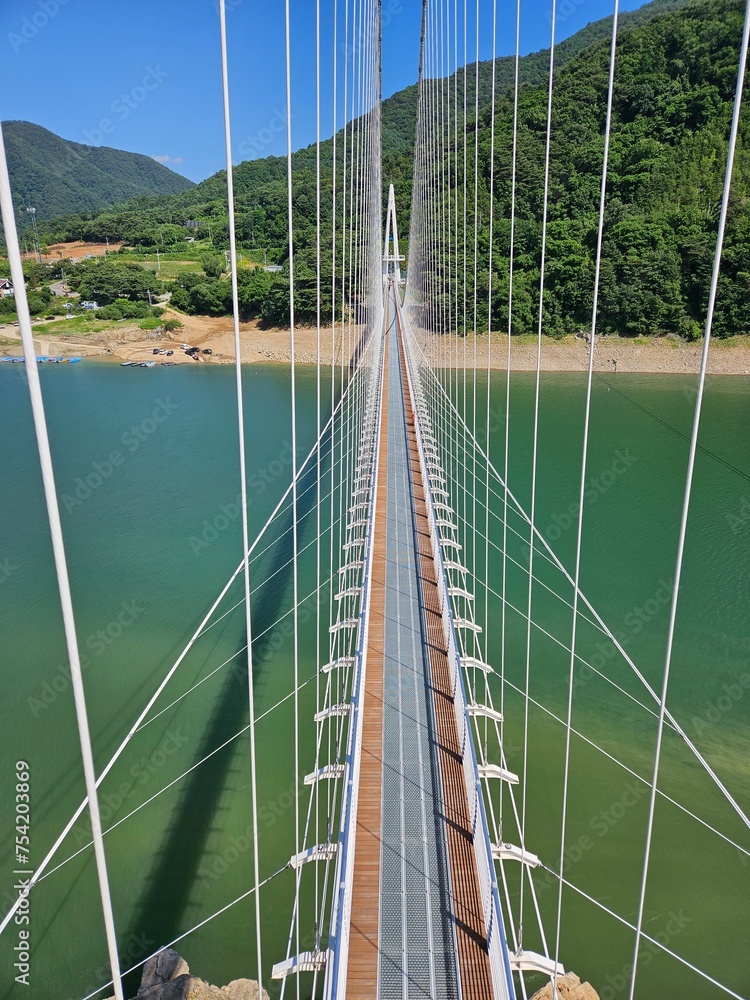 Obraz premium 육지와 육지를