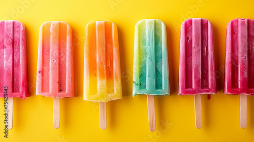Colorful Popsicle Pattern