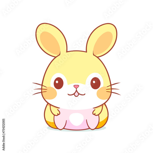 easter bunny with easter egg