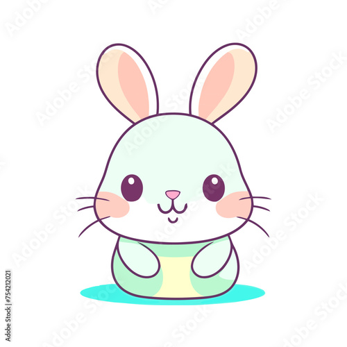 easter bunny with egg