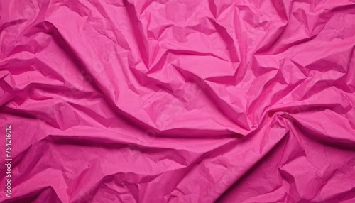 pink crumpled and creased paper poster texture background