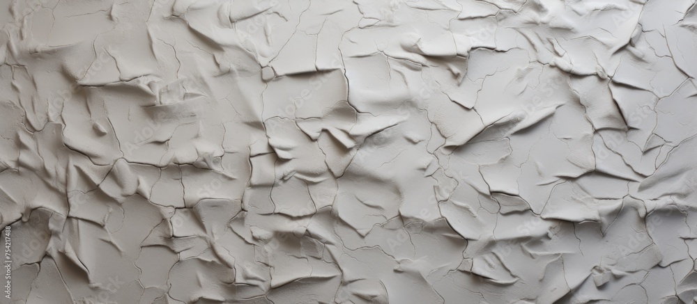 This close-up shot showcases a wall with a smooth texture, painted in crisp white. The even application of paint creates a uniform and clean appearance on the plaster surface. This close-up shot showcases a wall with a smooth texture, painted in crisp white. The even application of paint creates a uniform and clean appearance on the plaster surface.