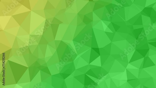 Vibrant Low Poly Speedscape: Energetic Ballet of Colorful Triangles in Motion Across the Screen