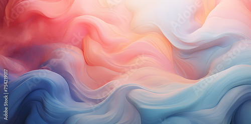Abstract colorful wavy abstract background