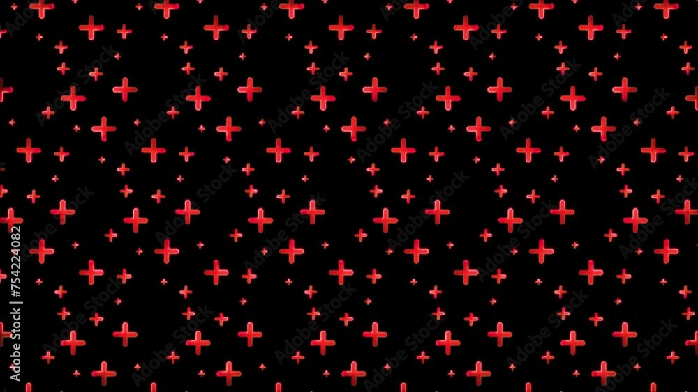 Glowing looping neon effect pattern abstract background, black background. Glowing looping neon effect pattern abstract background, black background.