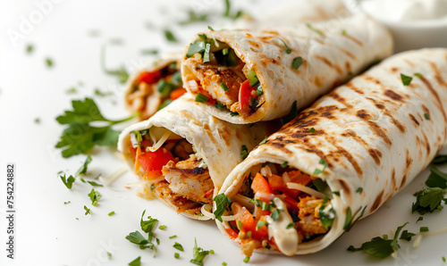 Treat Yourself to a Burst of Flavor with This Appetizing Burrito