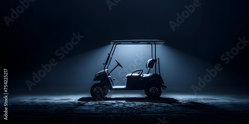 A Golf Cart Braving the more efficiently standard Golfing Transport strong wheal smart staring lighted photo
