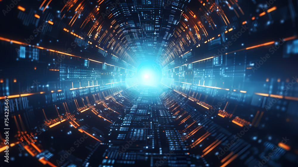 Technology network background, virtual concept Technology network background, virtual concept