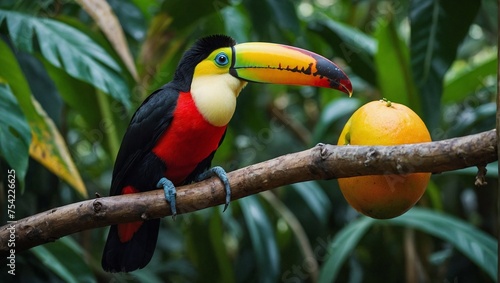 yellow billed toucan