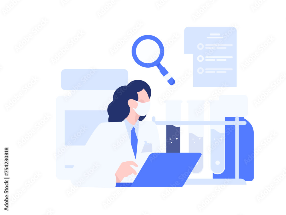 Medical characters fighting the epidemic flat vector concept operation hand drawn illustration
Medical characters fighting the epidemic flat vector concept operation hand drawn illustration