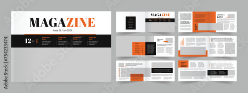 Landscape Magazine Design