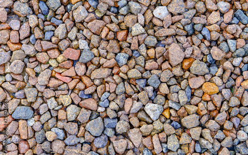 Natural old multicolored stone background