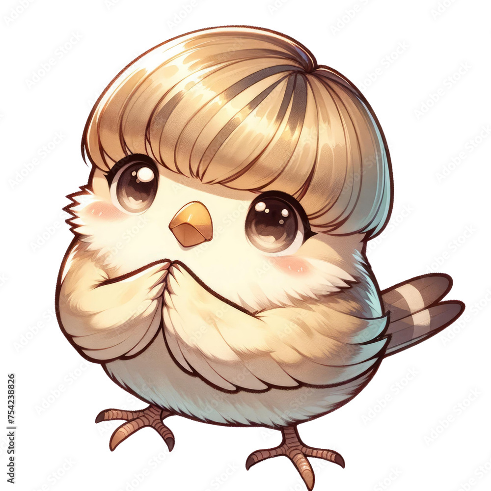 gloster canary,crested canary cute cartoon bird transparent background gloster canary,crested canary cute cartoon bird transparent background