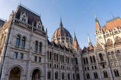 Obraz na płótnie Budapest w salonie