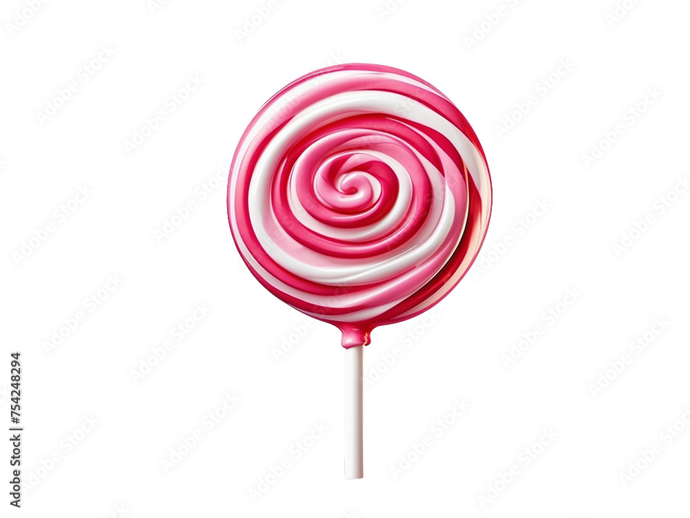 Lollipop candies in transparent plastic pack Lollipop candies in transparent plastic pack