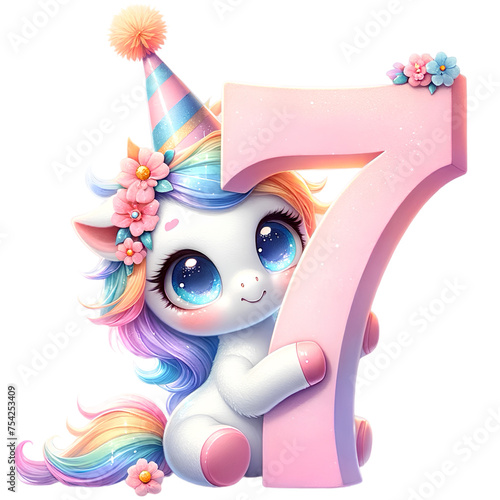 Cute unicorn hugs number 7 photo