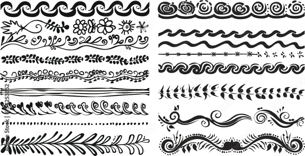 Doodle dividers