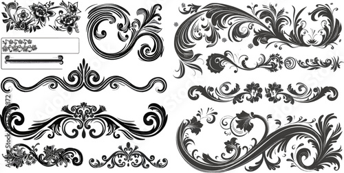 Set Calligraphic Design Elements