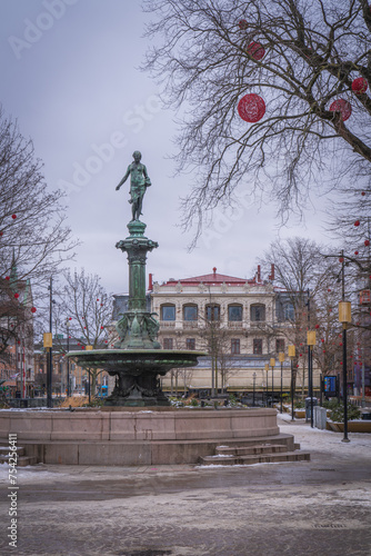  The city center of Goteborg, the second largest city in Sweden © Dreamnordno