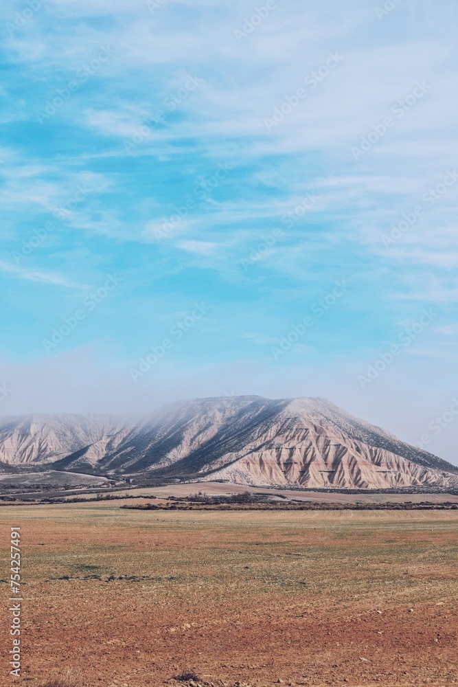 Naklejka premium Bardenas Reales Natural Park in Navarra