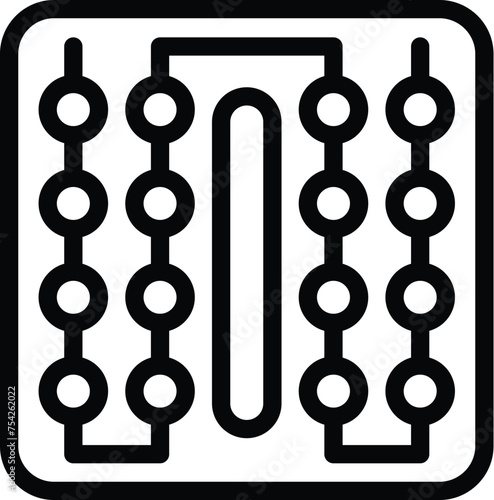 Estrogen and progesterone contraception icon outline vector. Birth control contraceptive pack. Avoid ovulation period