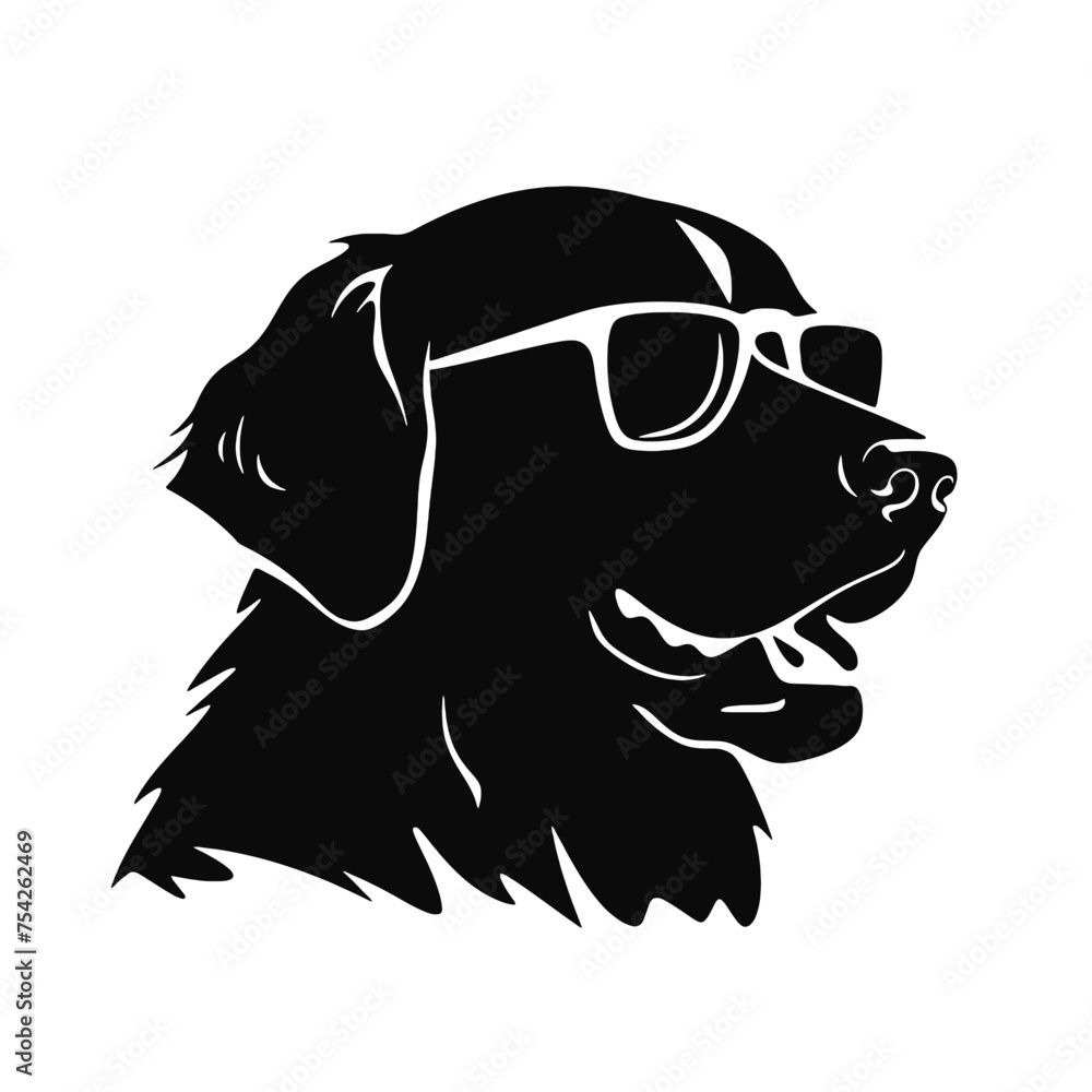 Golden Retriever with sunglasses Golden Retriever with sunglasses