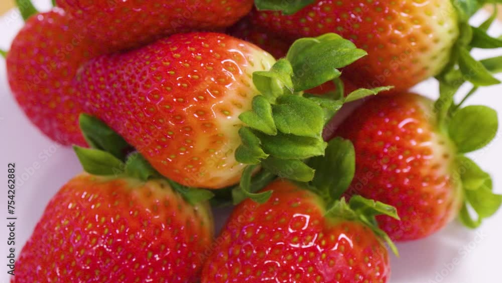 strawberry on a white background strawberry on a white background