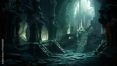 Enigmatic Underworld Subterranean Realm of Mysteries .