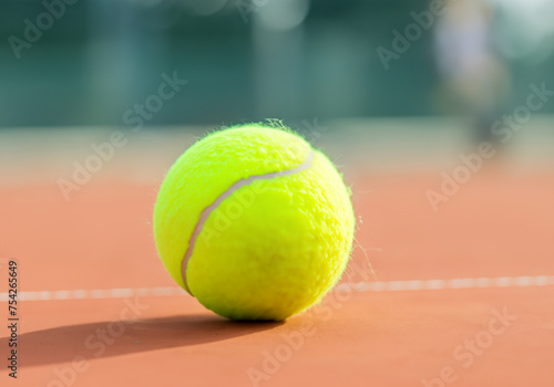 close up Tennis Ball © musicphone1