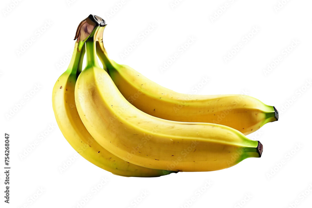Bananas on a white background Bananas on a white background