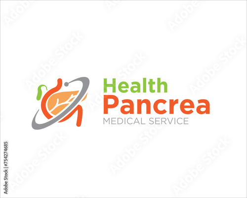 health pancreas logo designs for medical service