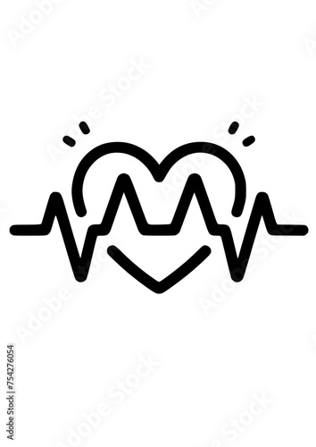 Heartbeat Svg, Heartbeat Clipart, Heartbeat Cricut, Heartbeat Cut file, Heartline Svg, Nurse Svg