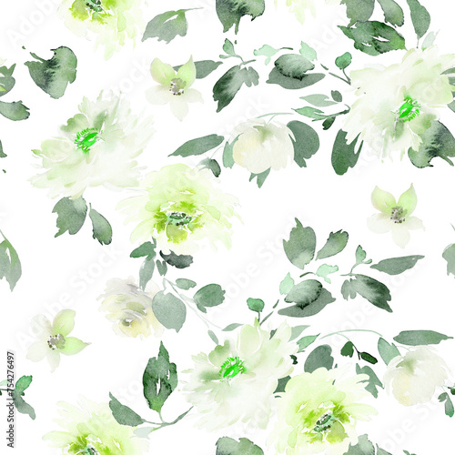textile design pattern flower floral design  © rangga