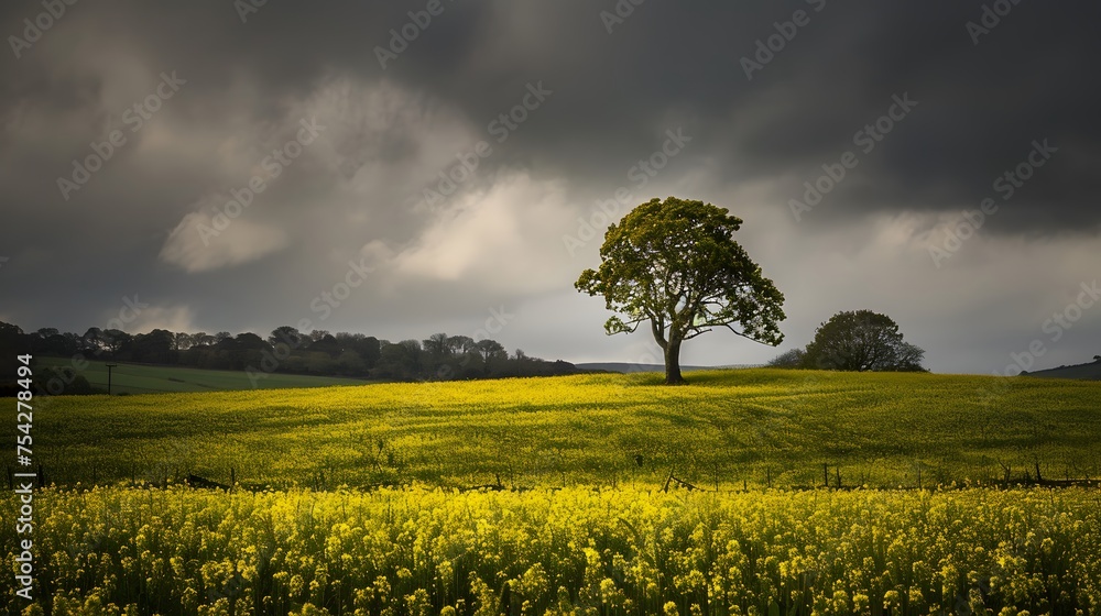 Rapeseed field