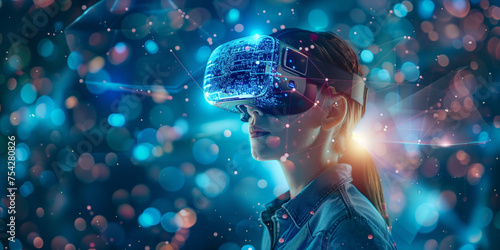 immersive data flow in VR