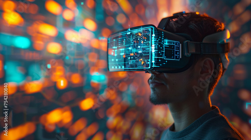 immersive data flow in VR
