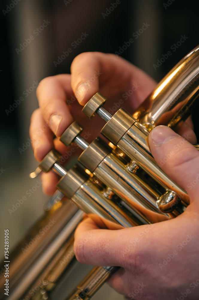 Obraz premium Trąbka, trumpet.