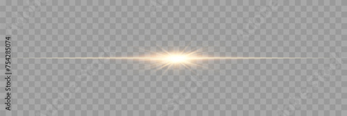 Vector transparent sunlight special lens flare light effect. PNG