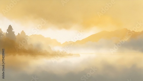 日の出イメージの背景素材