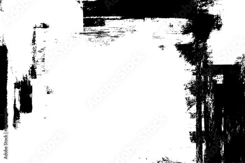 Creative black and white. Element for design universal use in grunge style