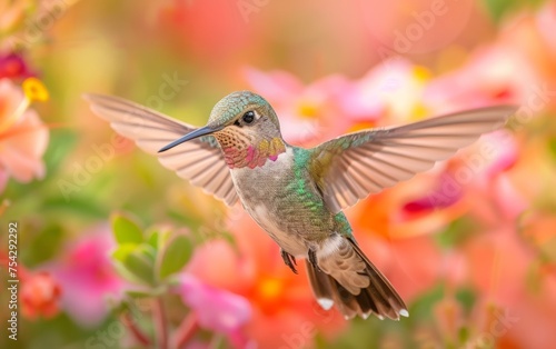 Nectar Seeker Amidst Blooming Wonders © Pure Imagination
