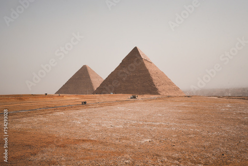 Giza pyramid complex in Egypt